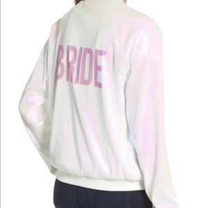 Hayley Paige Bridal Bomber Jacket